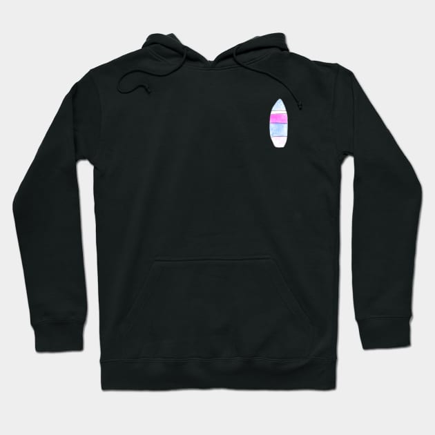 Terrace House Surfboard Hoodie by buhloop_art